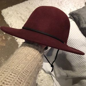 Brixton Tiller hat in wine